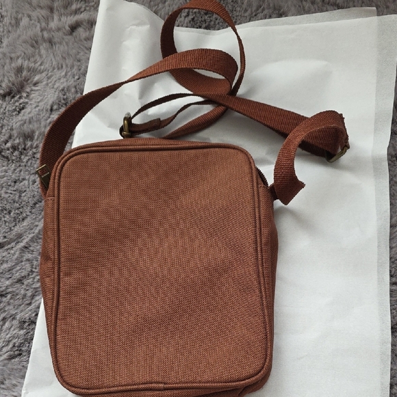 Pendleton Crossbody Bag with Blue and Yellow Geometric Design Travel - Picture 4 of 13